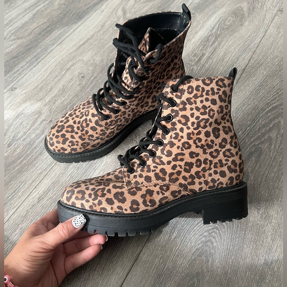 leopard boots 🐆